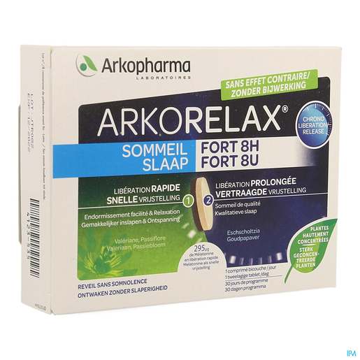 Arkorelax Sommeil Forte 30 Comp | Sommeil
