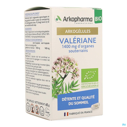 Arkogelules Valeriane Vegetal 150 Bio | Stress - Relaxation