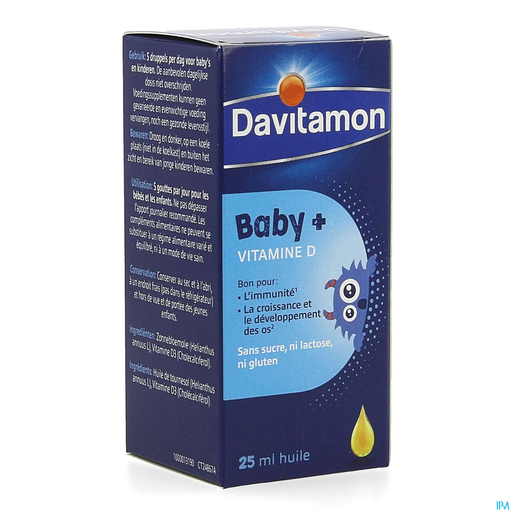 Davitamon Baby Vitamine D Huile 25ml | Vitamines