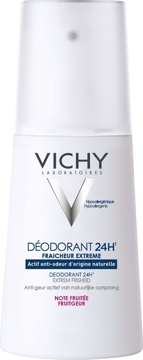 Vichy Deodorant Verstuiver Extreme Frisheid 100ml | Klassieke deodoranten