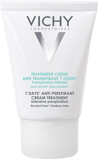 Vichy Traitement Anti Transpirant Crème 7j 30ml | Déodorants anti-transpirant