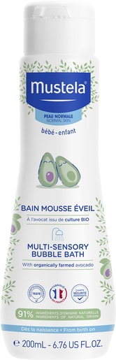 Mustela PN Bain Mousse Eveil 200ml | Bain - Toilette