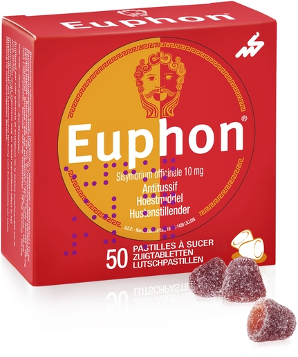 Euphon 50 zuigtabletten | Droge hoest