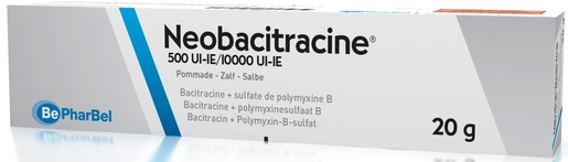 Neobacitracine Zalf 20g | Ontsmettingsmiddelen - Infectiewerende middelen