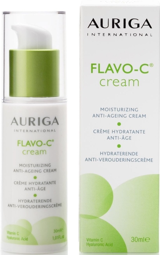 Auriga Flavo-C hydraterende huidcrème 30ml | Hydratatie - Voeding
