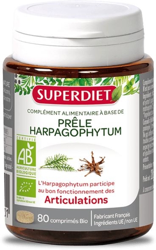 SuperDiet Prele-harpagophytum Biocomp 80