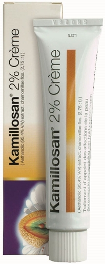 Kamillosan 2% Crème 40gr | Rougeurs - Cicatrisations