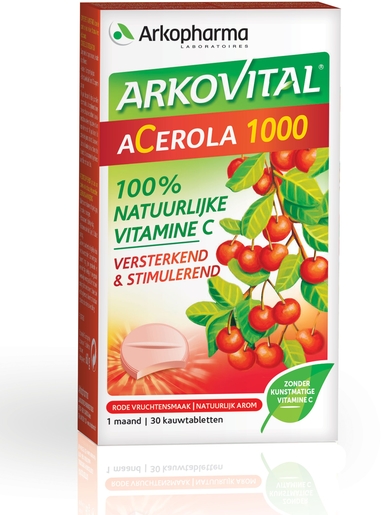 Acerola 1000 30 tabletten | Vitamine C