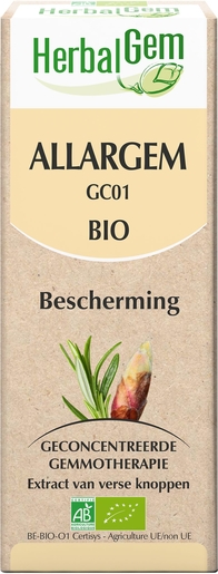 Herbalgem Allargem Beschermingscomplex BIO Druppels 50ml | Bioproducten