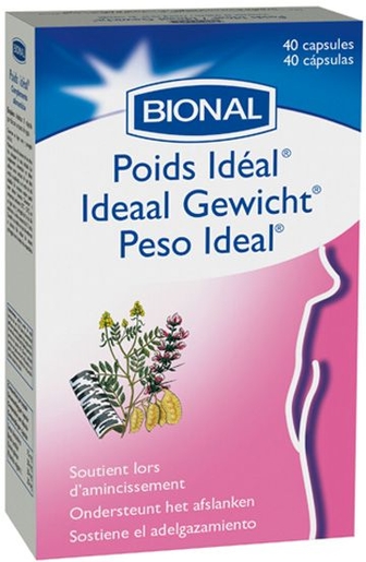 Bional Poids Ideal 80 Capsules | Platte buik - Stevigheid
