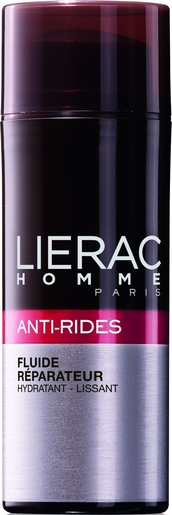 Lierac Homme Anti Rides Fluide Hydratant Réparateur 50ml | Antirides - Fermeté