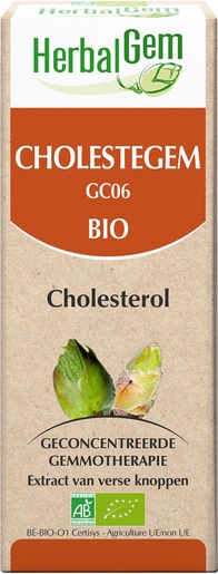 Herbalgem Cholestegem Cholesterolcomplex BIO Druppels 50ml | Bloedsomloop