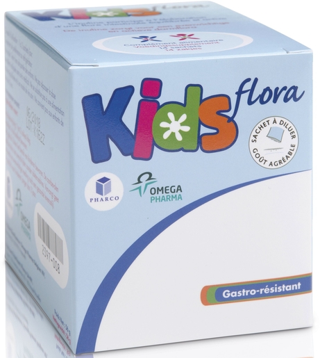 Kids Flora 14 Zakjes x4g | Probiotica - Prebiotica