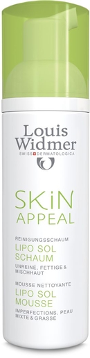 Widmer Skin Appeal Lipo Sol Mousse Zonder Parfum 150ml | Acné - Onzuiverheden