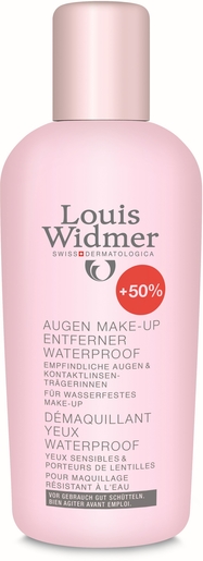 Widmer Démaquillant Yeux Spécial Make-up Waterproof Sans Parfum 150ml (avec 50% gratis) | Démaquillants - Nettoyage