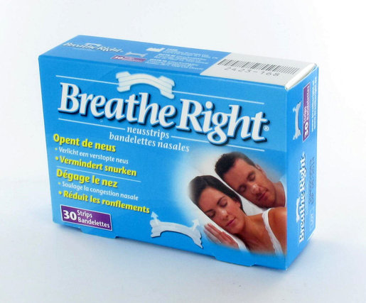 Breathe Right Clear Regular 30 | Aide la respiration
