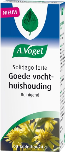 A. Vogel Solidago Forte 60 Tabletten | Vochtretentie