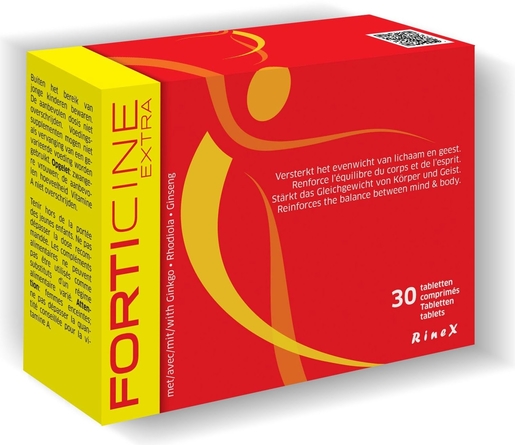 Forticine Extra 30 Tabletten | Conditie - Energie