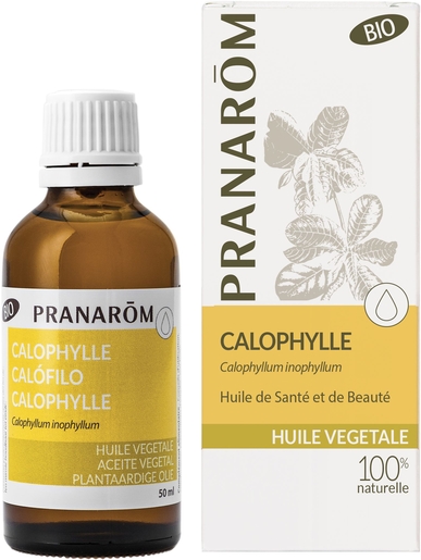 Pranarôm Calophylle Huile Végétale Bio 50ml | Produits Bio