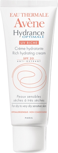 Avène Hydrance Optimale Riche Crème Hydratante IP20 40ml | Soins du jour