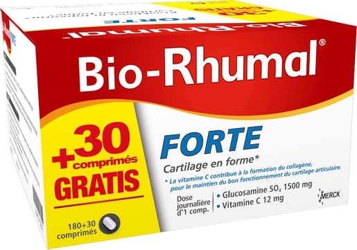 Bio Rhumal Forte 180 Comprimés (+ 30 gratuits) | Articulations - Arthrose