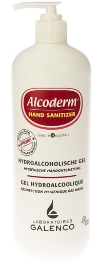 Alcoderm Gel Hydroalcoolique 600ml | Désinfectant pour les mains