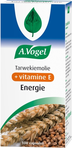 A. Vogel Tarwekiemolie 100 Capsules | Conditie - Tonus