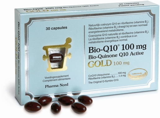 Bio-Q10 Gold 100mg 30 Capsules | Conditie - Energie