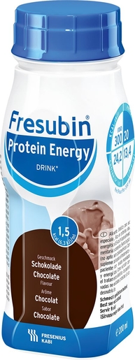 Fresubin Protein Energy Drink Chocolade 4x200ml | Orale voeding