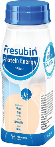 Fresubin Protein Energy Drink Hazelnoot 4x200ml | Orale voeding