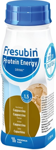 Fresubin Protein Energy Drink Cappuccino 4x200ml | Orale voeding