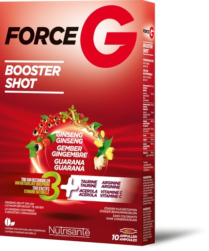 Force G Power Max 10 Ampoules | Forme - Energie