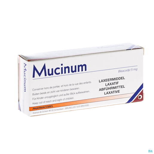 Mucinum 30 Omhulde Tabletten | Constipatie