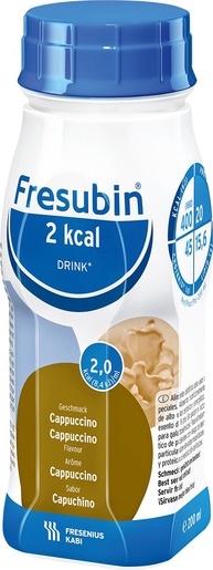 Fresubin 2kcal Drink Cappuccino 4x200ml | Orale voeding