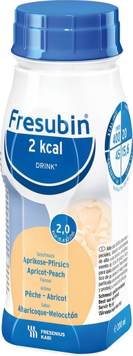 Fresubin 2kcal Drink Perzik-Abrikoos 4x200ml | Orale voeding