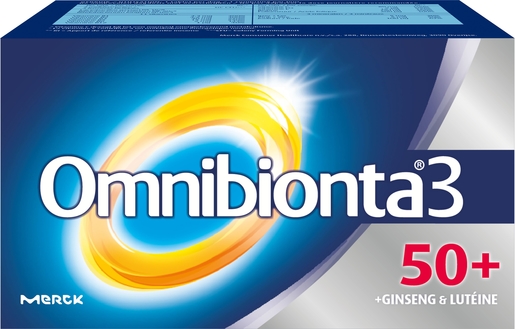 Omnibionta-3 50+ 90 Tabletten | Conditie - Energie