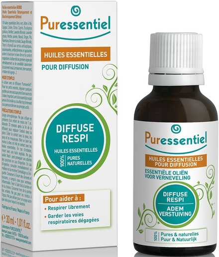 Puressentiel Verstuiving Ademhaling Essentiële Oliën 30 ml | Ademhaling