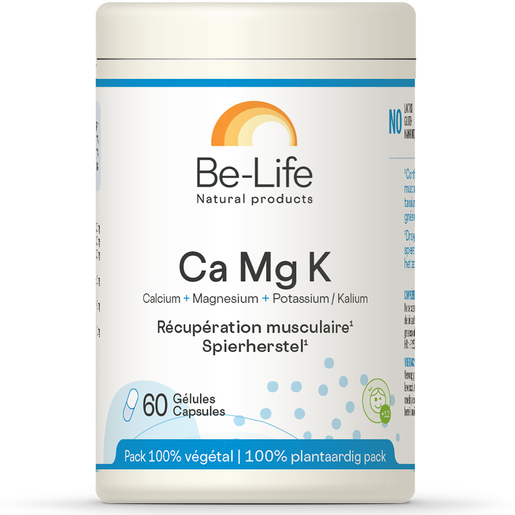 Be-Life Ca Mg K 60 Gélules | Bien-être