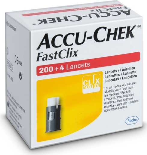 Accu-Chek FastClix 200+4 Lancetten | Diabetes - Glycemie