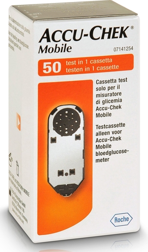 Accu-Chek Mobile Test Cassette 50 Tests | Diabetes - Glycemie