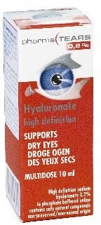 Pharmatears 0,2% Hyaluron 10ml | Oculaire droogte