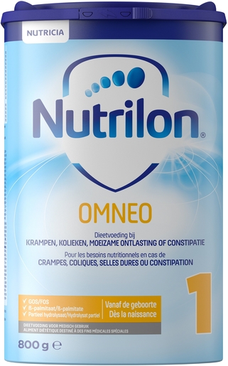 Nutrilon Omneo 1 Zuigelingenmelkpoeder 800g | Melk 1ste leeftijd