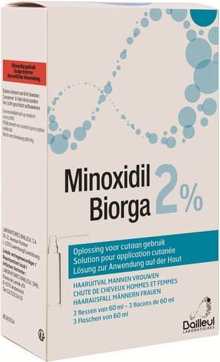 Minoxidil 2% 3 Spray x60ml | Uitval