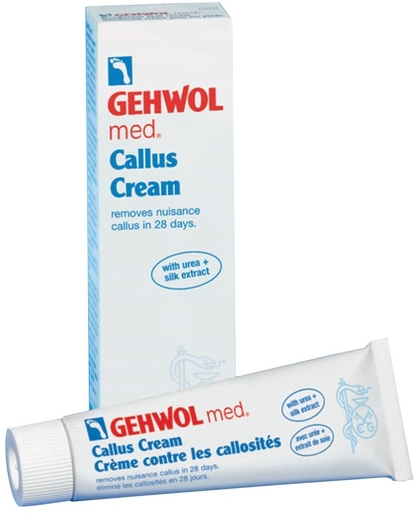 Gehwol Med Crème Contre les Callosites 75ml | Callosité - Cor - Durillon - Oeil de perdrix