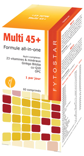 Fytostar Multi 45+ 60 Tabletten | Multivitaminen