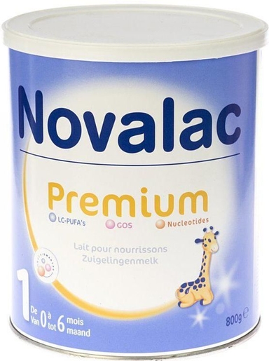 Novalac Premium 1 Poeder 800g | Melk 1ste leeftijd