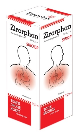 Zirorphan 7,5mg/5ml Siroop 150ml | Droge hoest