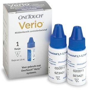 OneTouch Verio Controle Oplossing 2 x 3,8ml | Diabetes - Glycemie