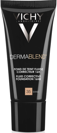 Vichy Dermablend Foundation Vloeibaar 35 Sand 30ml | Foundations