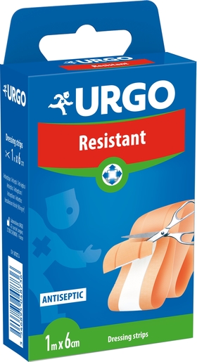 URGO Resistent Verband 1mx6cm 1 | Verbanden - Pleisters - Banden